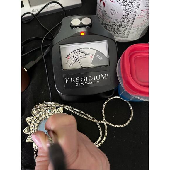 Lucky‎ Brand Statement Long 
Necklace Light Blue Quartz Silver
Tone - Picture 11 of 11